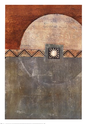 Framed Remnants II Print