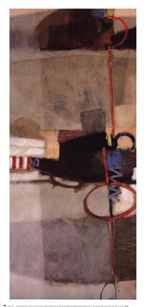 Framed Overture II Print