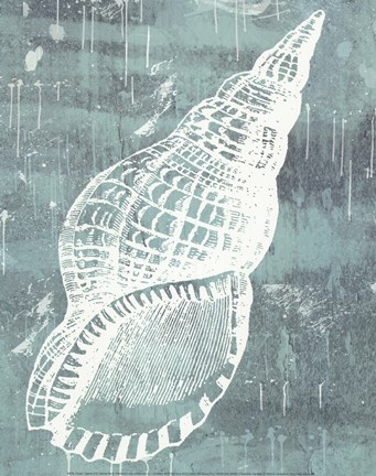 Framed Ocean Tokens II Print