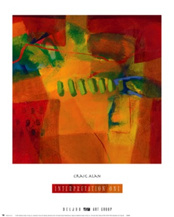 Framed Interpretation One Print