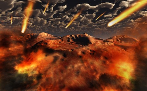 Framed Hadean Period Print