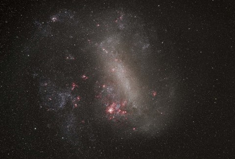 Framed Large Magellanic Cloud Print