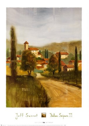 Framed Italian Sojourn II Print