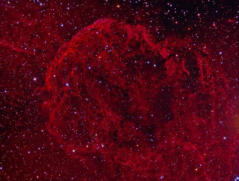 Framed Jellyfish Nebula Print