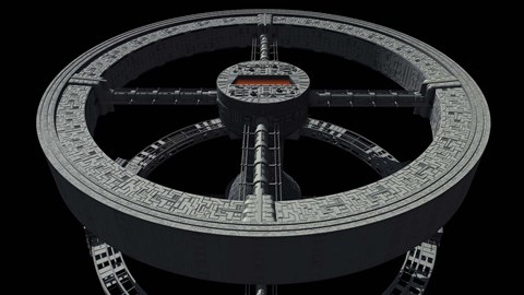 Framed Space Odyssey Print