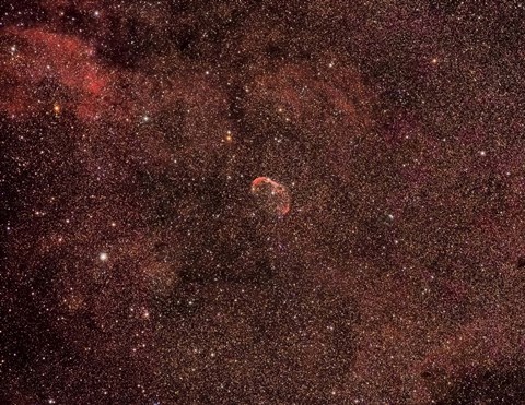 Framed Crescent Nebula Print