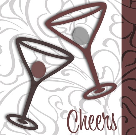 Framed Cheers 2 Print