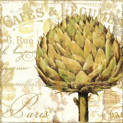 Framed Cafe d&#39;Or II Print