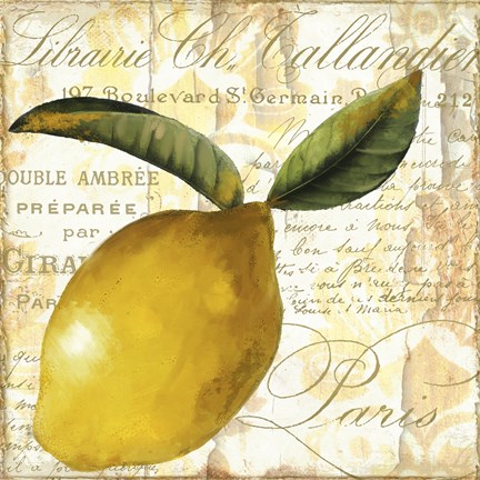 Framed Cafe d&#39;Or IV Print