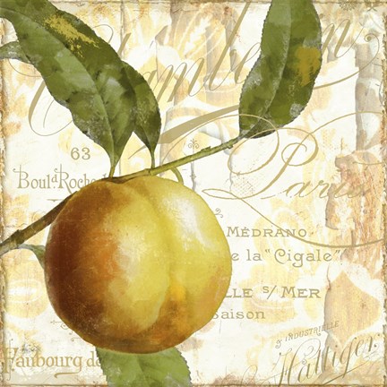 Framed Cafe d&#39;Or V Print