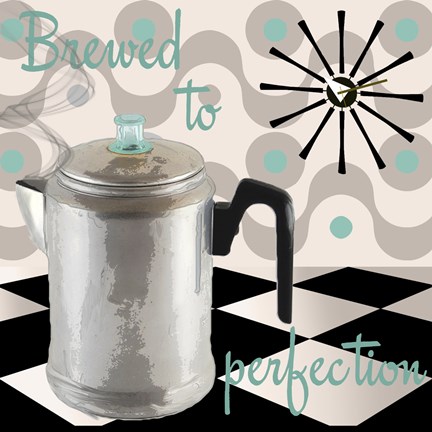 Framed Fifties Kitchen V Print