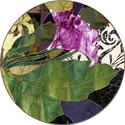 Framed Glassberry I Print