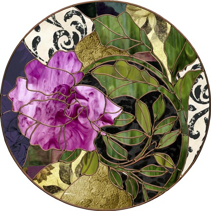 Framed Glassberry II Print