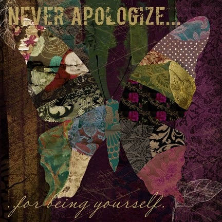 Framed Winging It IV Print