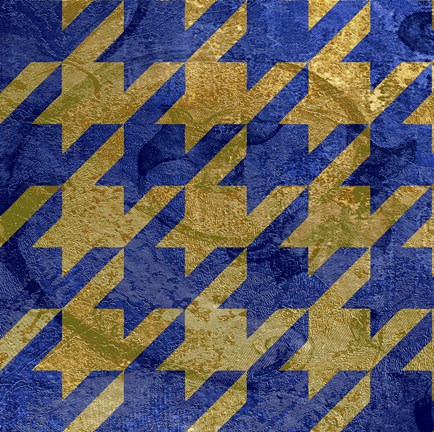 Framed Houndstooth III Print