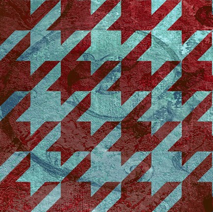 Framed Houndstooth IV Print