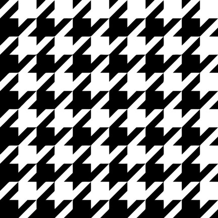 Framed Houndstooth II Print