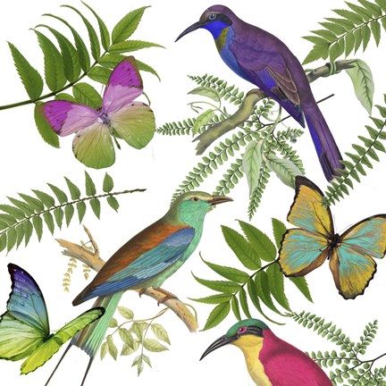 Framed Walking on Air I Print