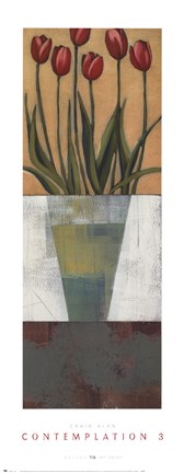 Framed Contemplation 3 Print