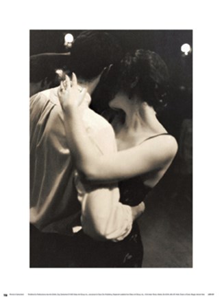 Framed Cheek to Cheek Print