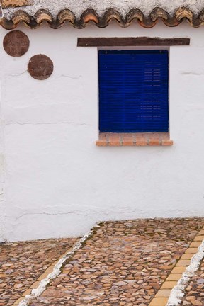 Framed Spain, Castile-La Manch, Campo de Criptana, House Print