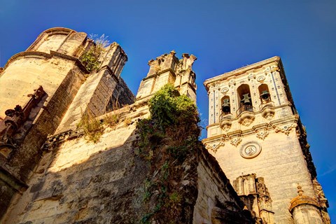 Framed Spain, Andalusia, Cadiz, Arcos De la Fontera Basilica de Santa Maria Print