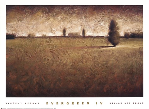 Framed Evergreen IV Print