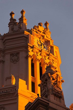 Framed Spain, Madrid, Palacio de Communicaciones Print