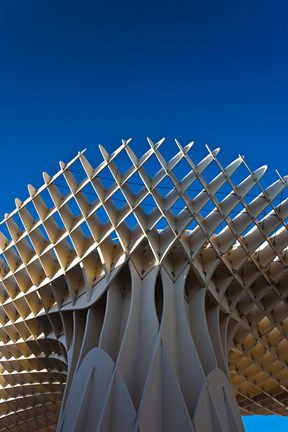 Framed Metropol Parasol, Plaza de la Encarnacion, Seville, Spain Print