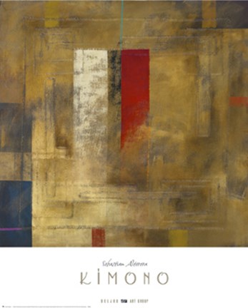 Framed Kimono Print