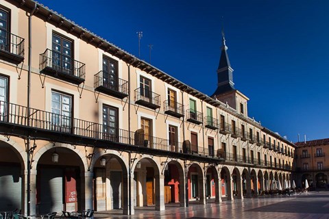 Framed Spain, Castilla y Leon, Leon, NH Plaza Mayor Hotel Print