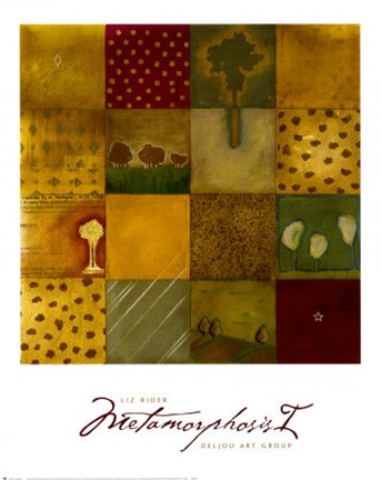 Framed Metamorphosis I Print