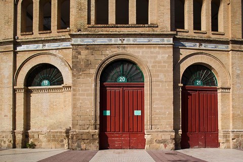 Framed Spain, El Puerto de Santa Maria, Plaza de Toros Print