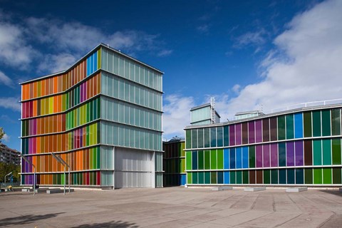 Framed Spain, Leon, Museo de Arte Contemporaneo Print