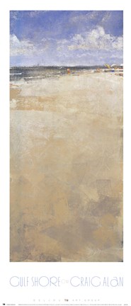 Framed Gulf Shore One Print