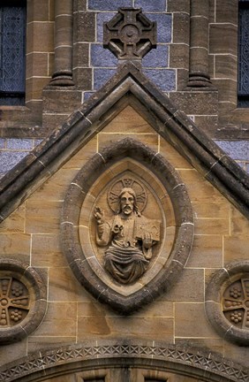 Framed Buckfast Abbey, Devon, England Print