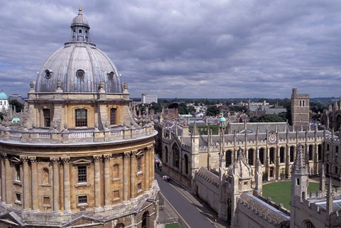Framed Radcliffe Camera and All Souls College, Oxford, England Print
