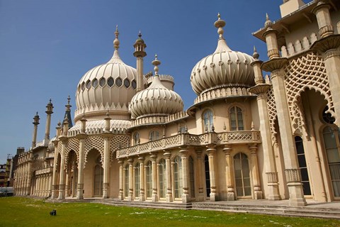 Framed Royal Pavilion, Brighton, East Sussex, England Print