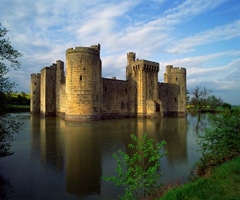 Framed Bodiam Castle, Sussex, England Print
