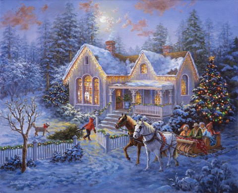 Framed Welcome Home Print