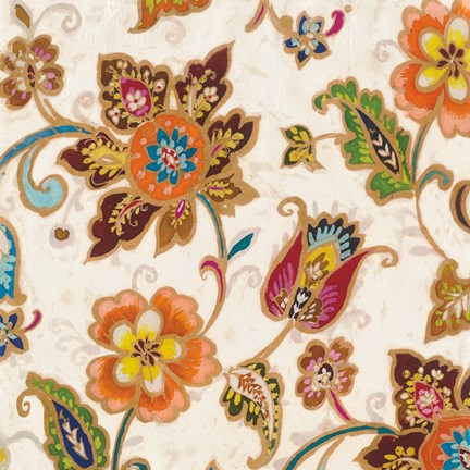 Framed Boho Chic III Print