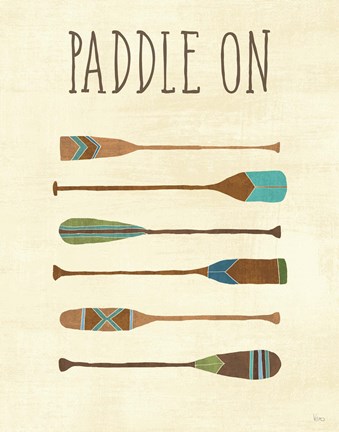 Framed Lake Retreat VI Print