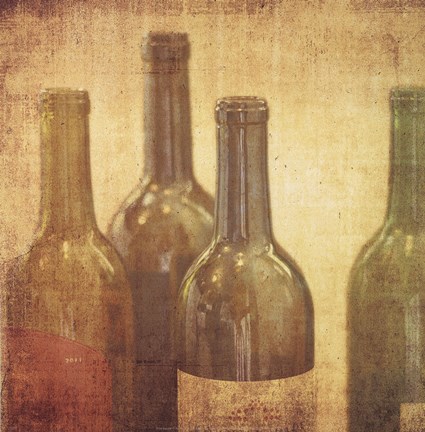 Framed Wine Vignette IV Print