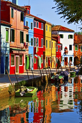 Framed Burano Print