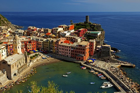 Framed Vernazza Print