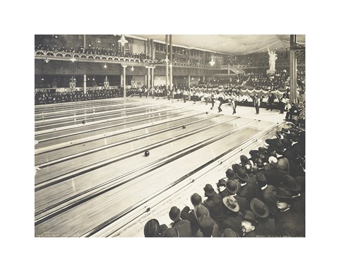 Framed American Bowling Congress, Bowling Tournament, Milwaukee, Wisconsin Print