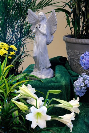 Framed Easter Angel Print