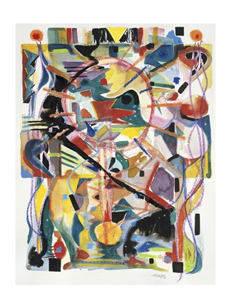 Framed Man-O-War Print