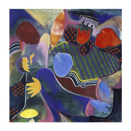 Framed Round Midnight Print