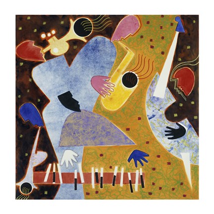 Framed Moonlight Serenade Print